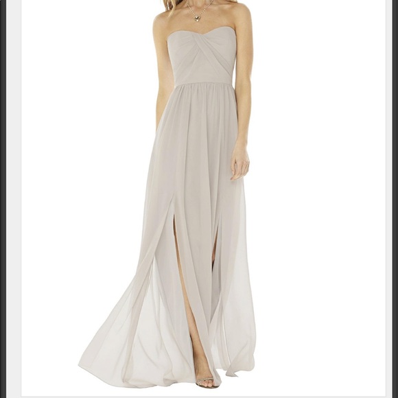 Social Bridesmaids Dresses & Skirts - Dessy Social Bridesmaid Dress in Oyster